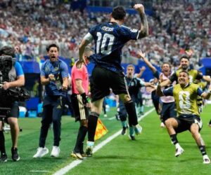 Argentina, por fútbol y coraje